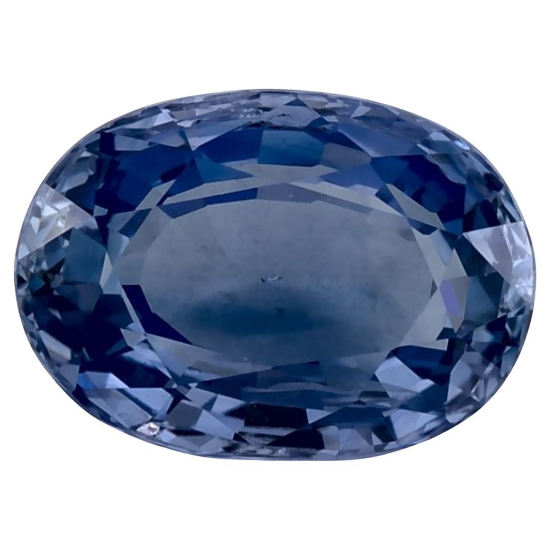 1.99 carati di zaffiro blu ovale sfuso
