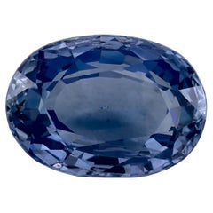 1.99 carati di zaffiro blu ovale sfuso