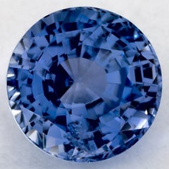 1.99 Ct Blue Sapphire Round Loose Gemstone