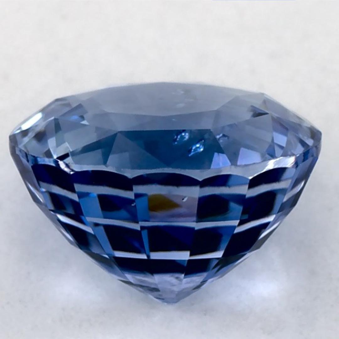 1.99 Karat Blauer runder Saphir, loser Edelstein im Zustand „Neu“ im Angebot in Fort Lee, NJ