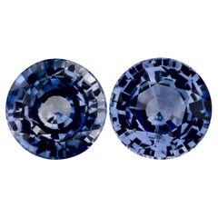 1.99 Ct Blue Sapphire Round Loose Gemstone