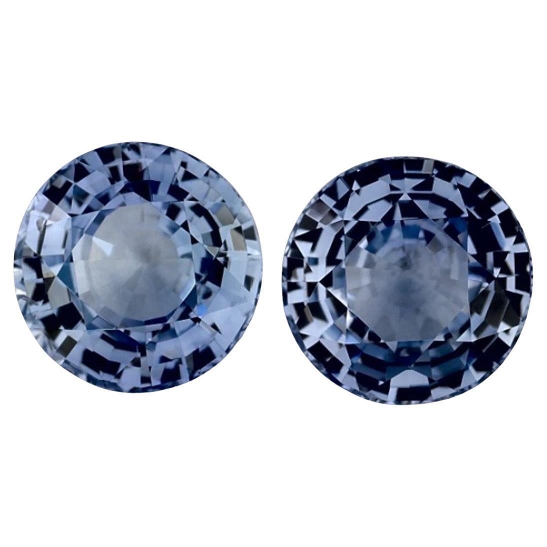 1.99 Ct Blue Sapphire Round Loose Gemstone