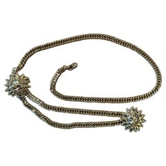 1990/ 1991 Chanel Golden Lions Belt