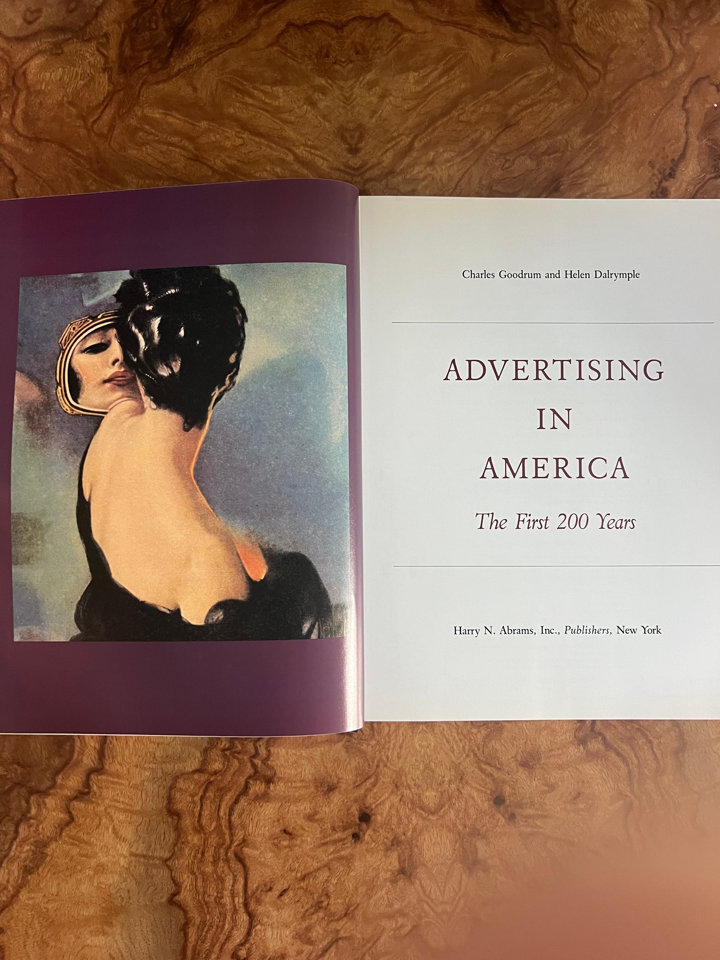 American 1990 Advertising in America Coffee Table Art Book
