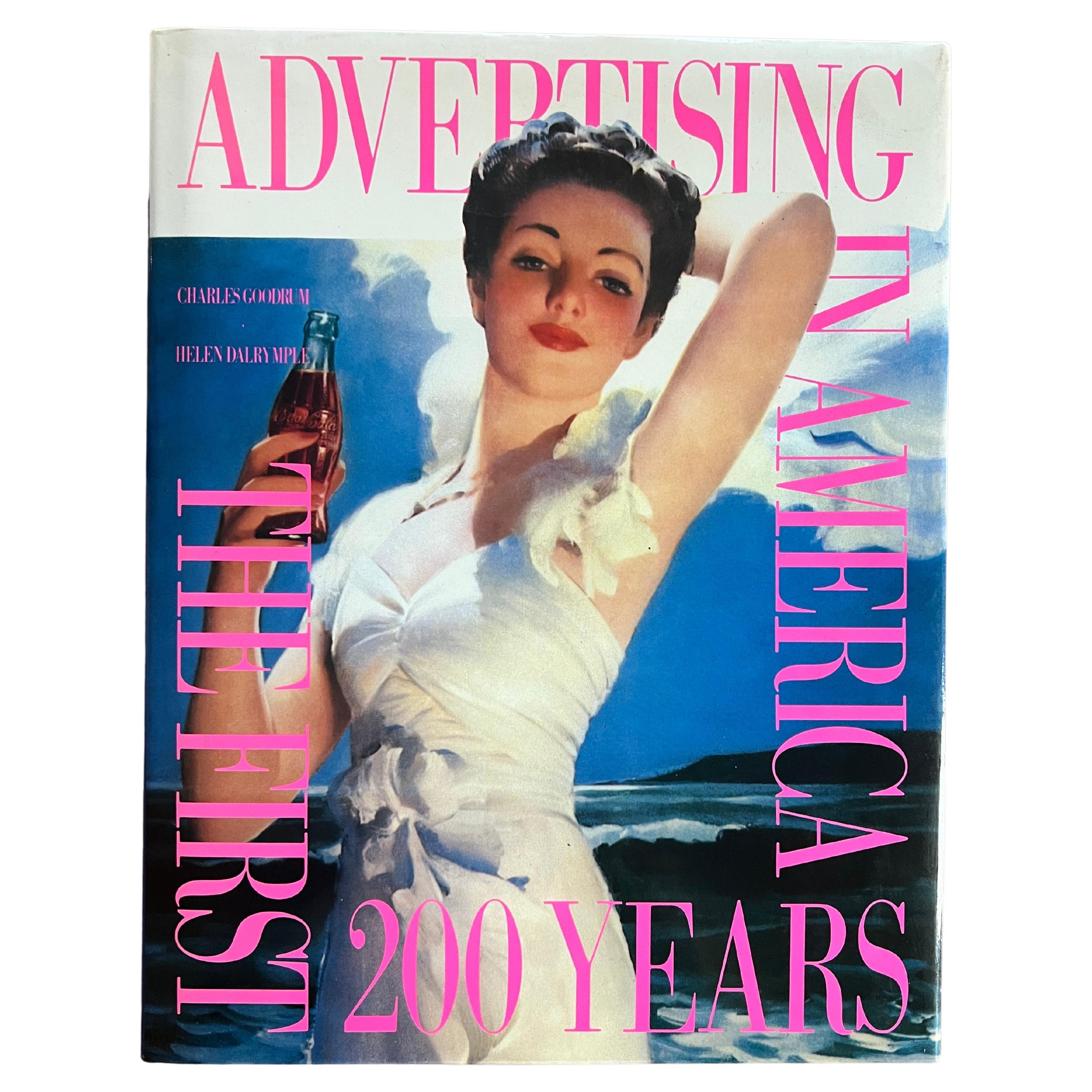 1990 Advertising in America Coffee Table Art Book