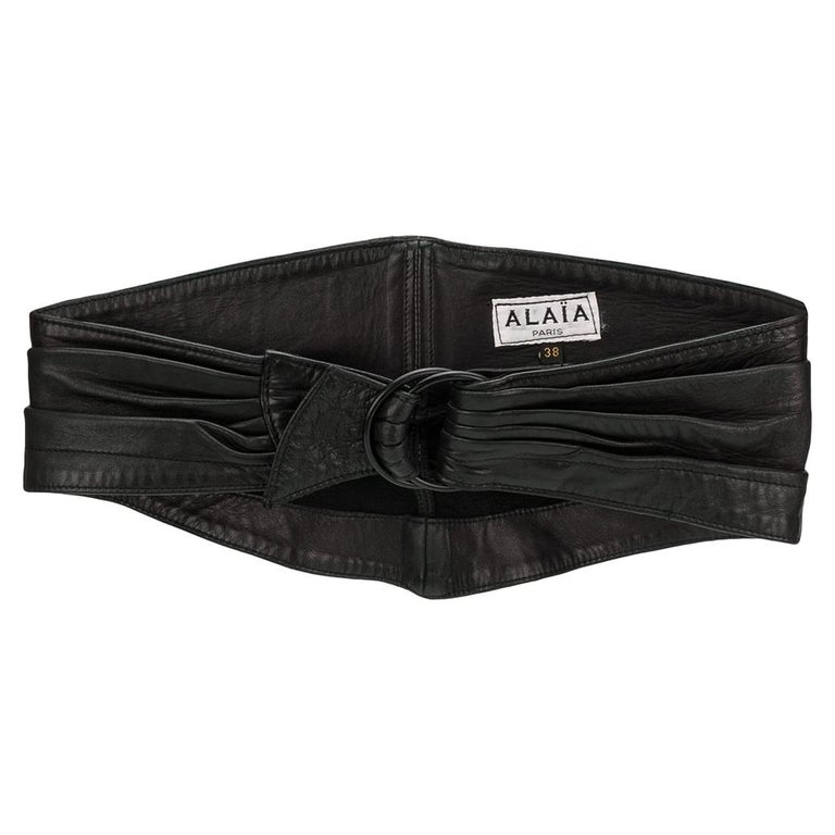 azzedine alaia corset belt