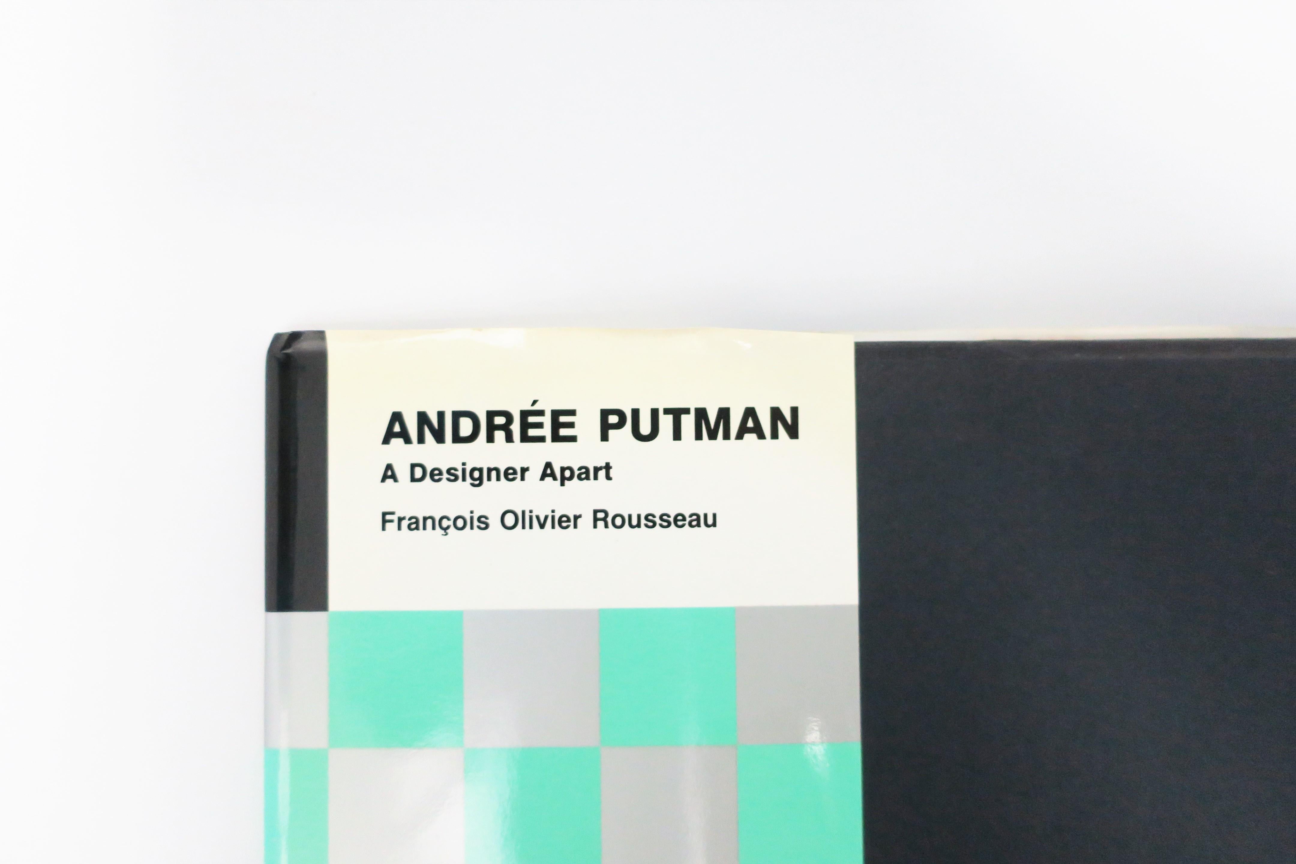 Modern Andree Putman A Designer Apart Library or Coffee Table Book, 1990s