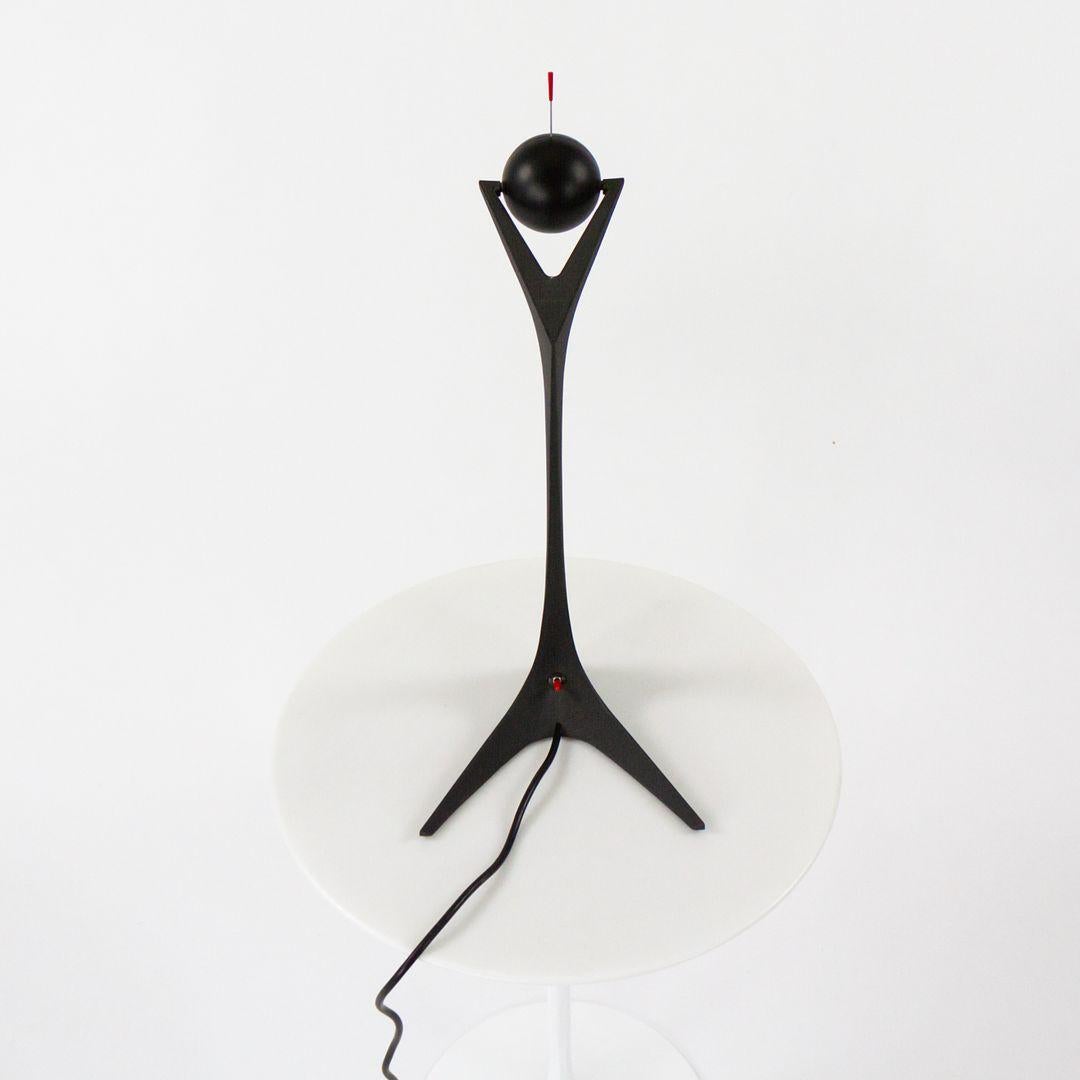 1990 Artemide Onidia-Schreibtischlampe von Santiago Calatrava in Schwarz (Moderne) im Angebot