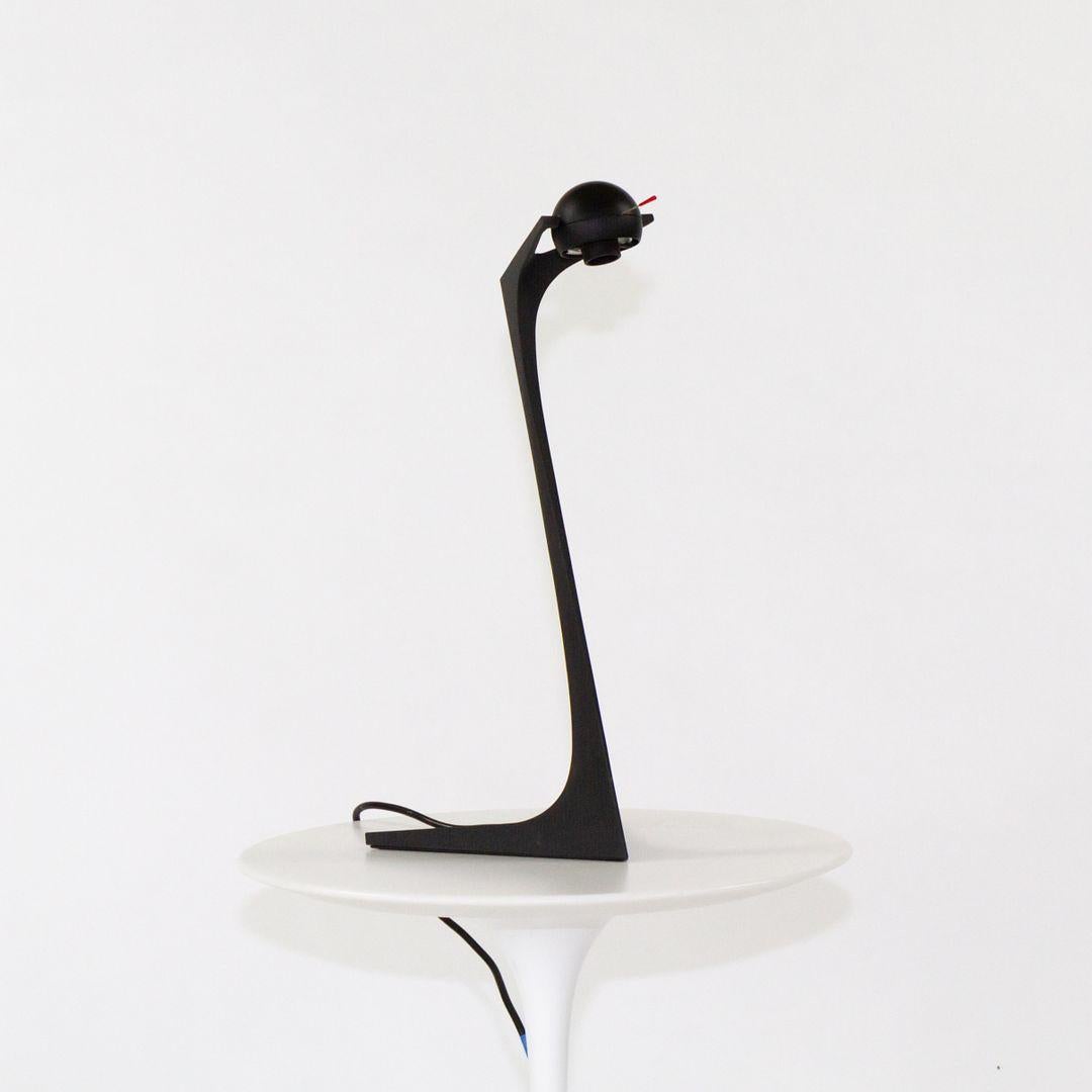 1990 Artemide Onidia-Schreibtischlampe von Santiago Calatrava in Schwarz im Angebot 1