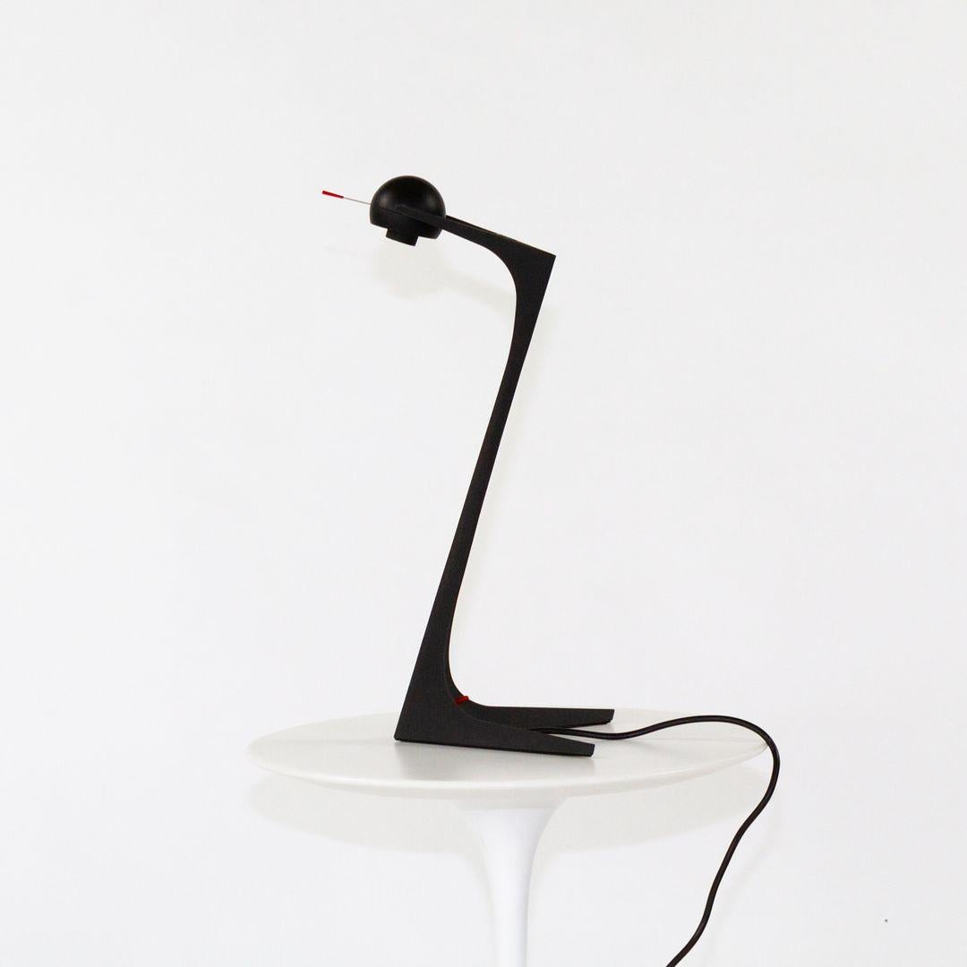 1990 Artemide Onidia-Schreibtischlampe von Santiago Calatrava in Schwarz im Angebot 2
