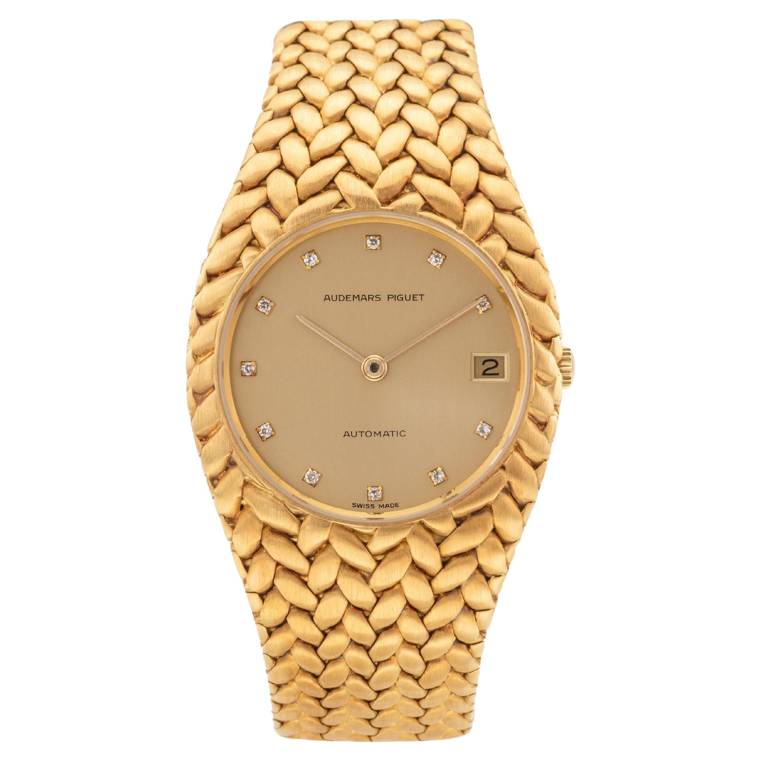 1990 Audemars Piguet Cobra Or Jaune Cadran Diamant Ref. 5403BA