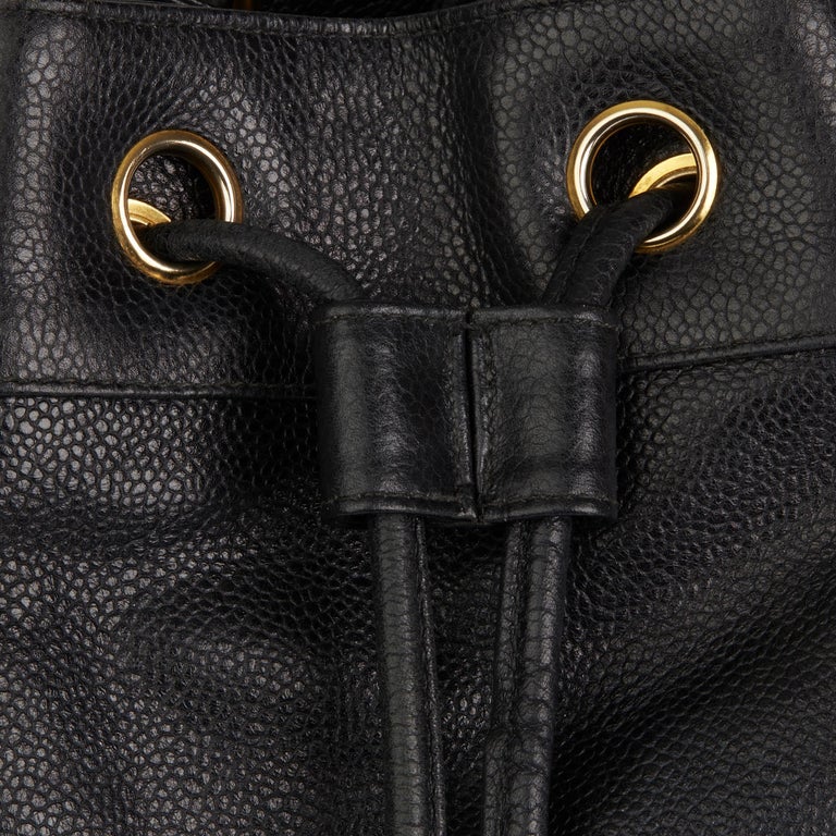 cc passport 10cm black cavair gold hardware