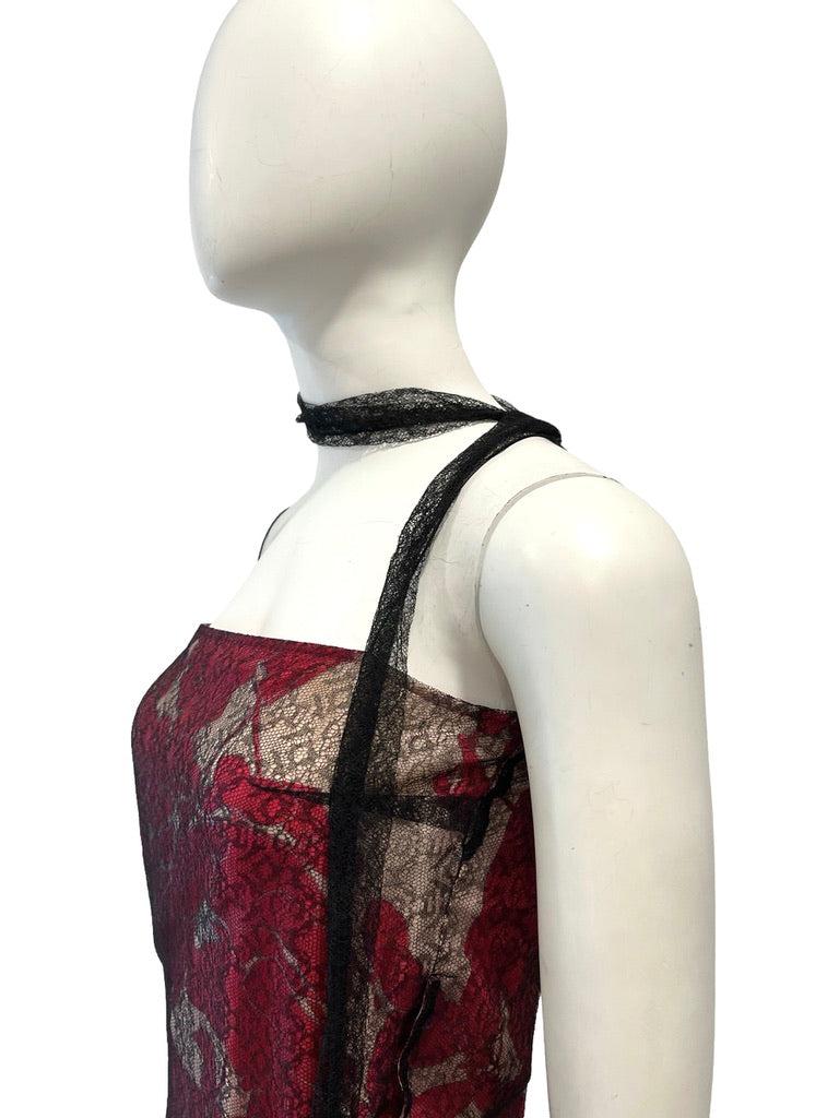 CHRISTIAN LACROIX lace floral dress 

Condition: Excellent
29.5