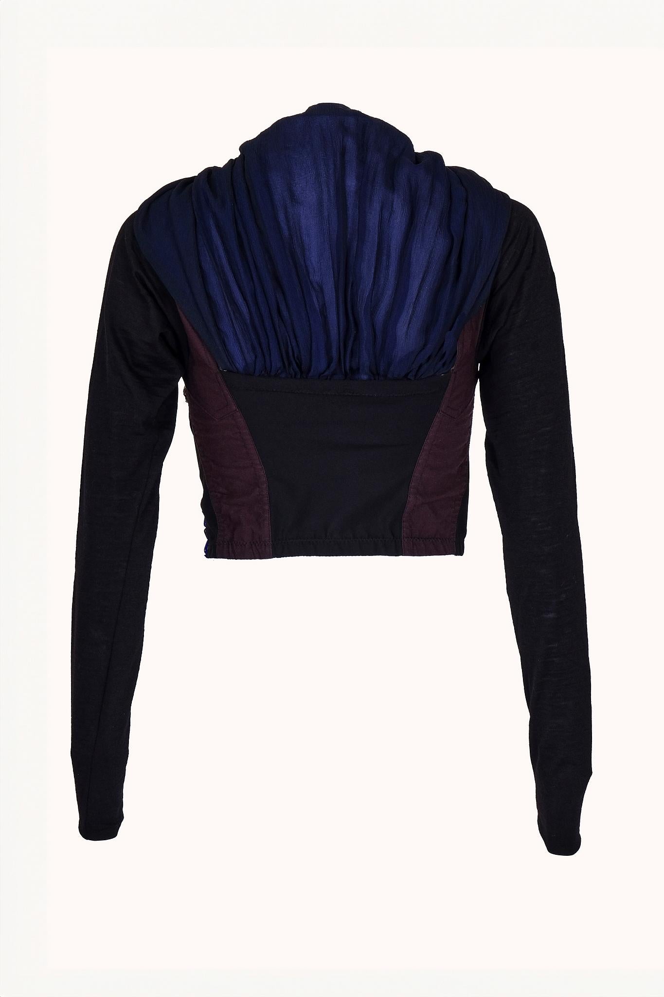 Women's 1990 Dolce & Gabbana Blue Stones Corset For Sale