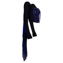 1990 Dolce & Gabbana Blue Stones Corset