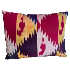 Antique 1990 Ikat pillow 15 X 12