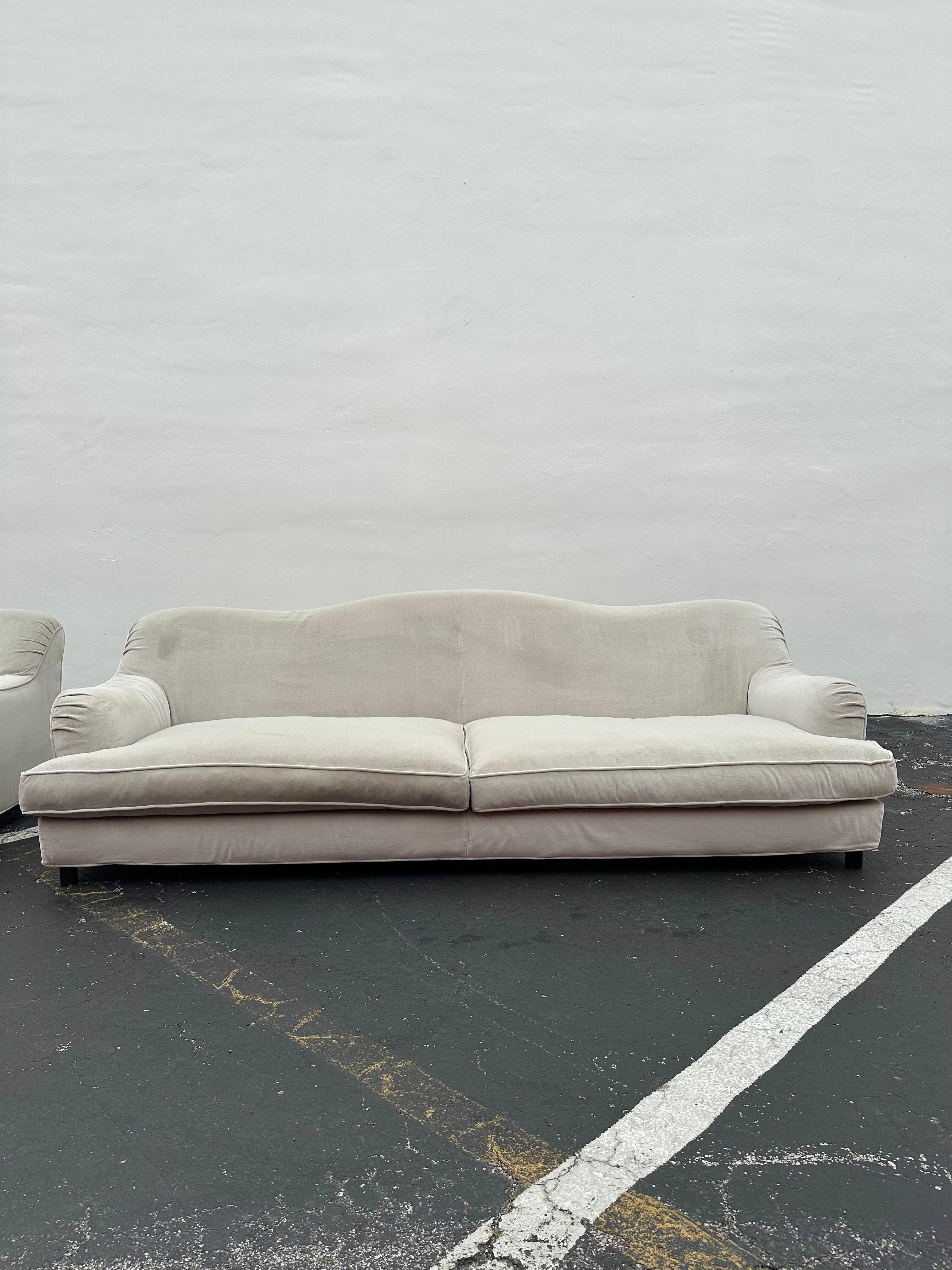 1990 IPE Visionaire Italienisches Monumentales Sofa mit Serpentinenrückenlehne, 2er-Set, Monumental im Angebot 2