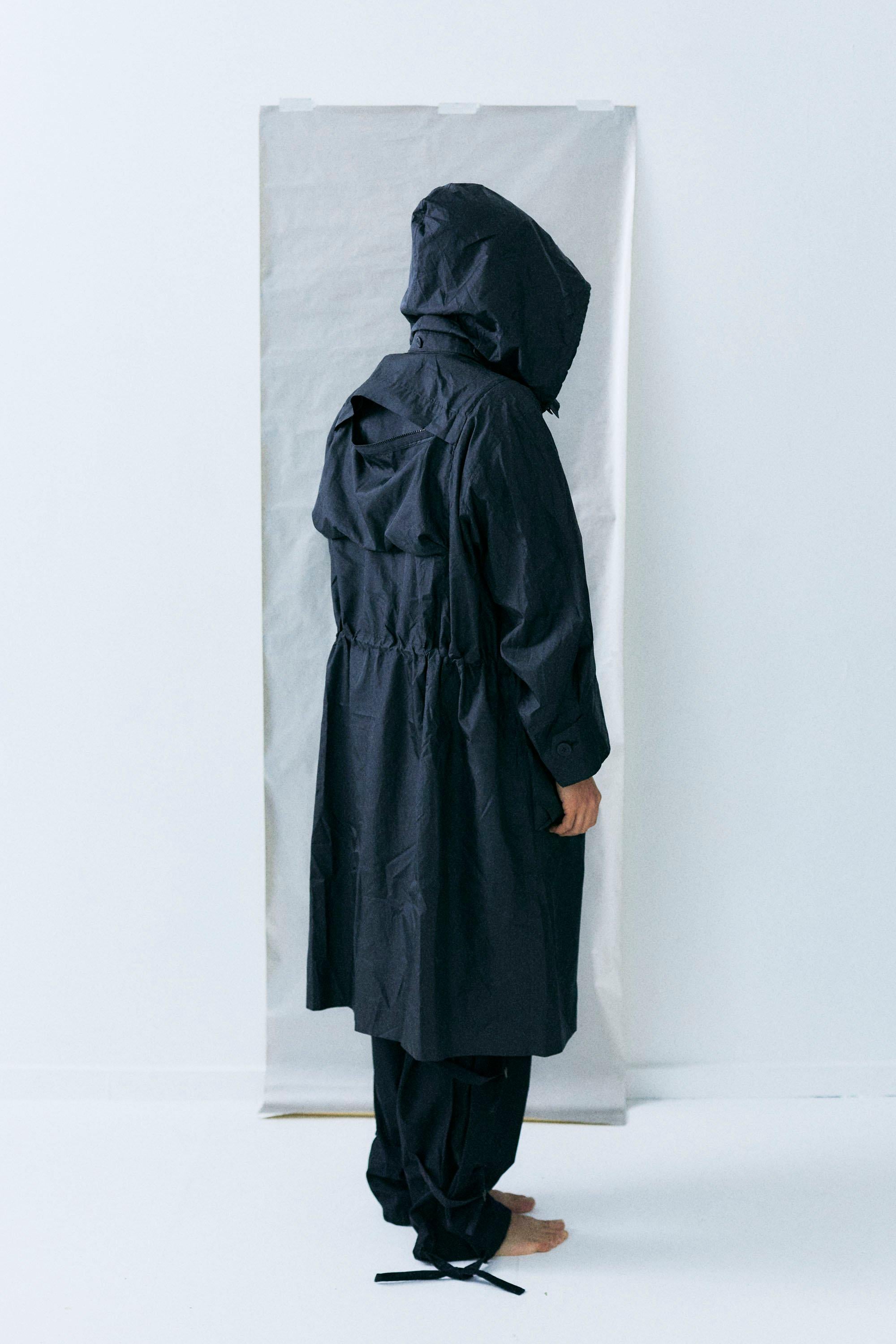 Women's or Men's 1990 Issey Miyake Wind Coat For Sale