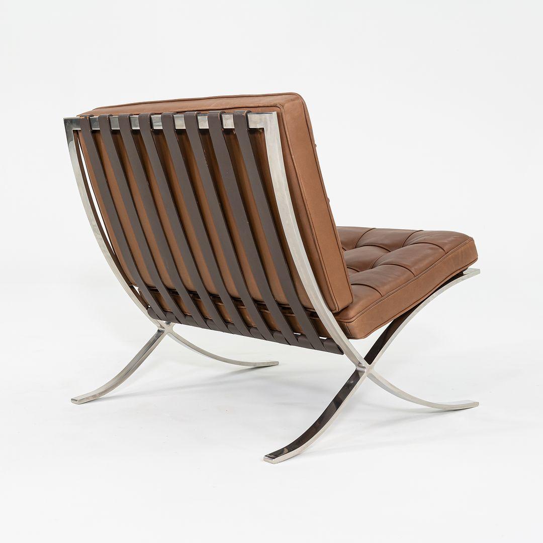 Fin du 20e siècle 1990 Knoll Barcelona Lounge Chairs by Mies van der Rohe Model 250LS 4x Available en vente