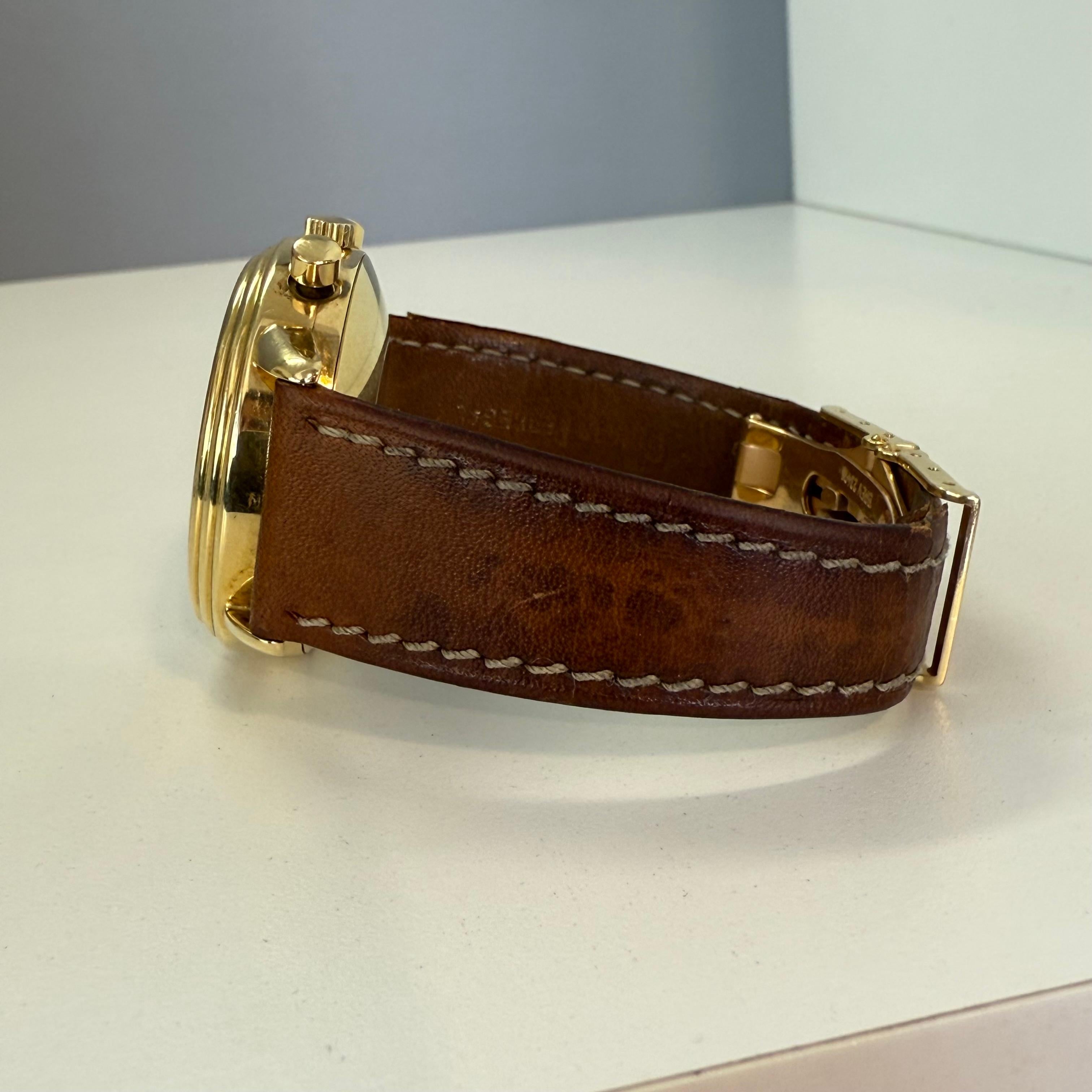 1990 Limitierter Girard-Perregaux Gold Chronograph Mondphase im Angebot 1