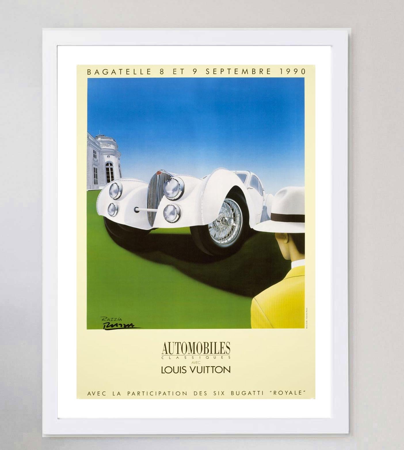 Français 1990 Louis Vuitton Bagatelle 1990 - Razzia Original Vintage Poster en vente