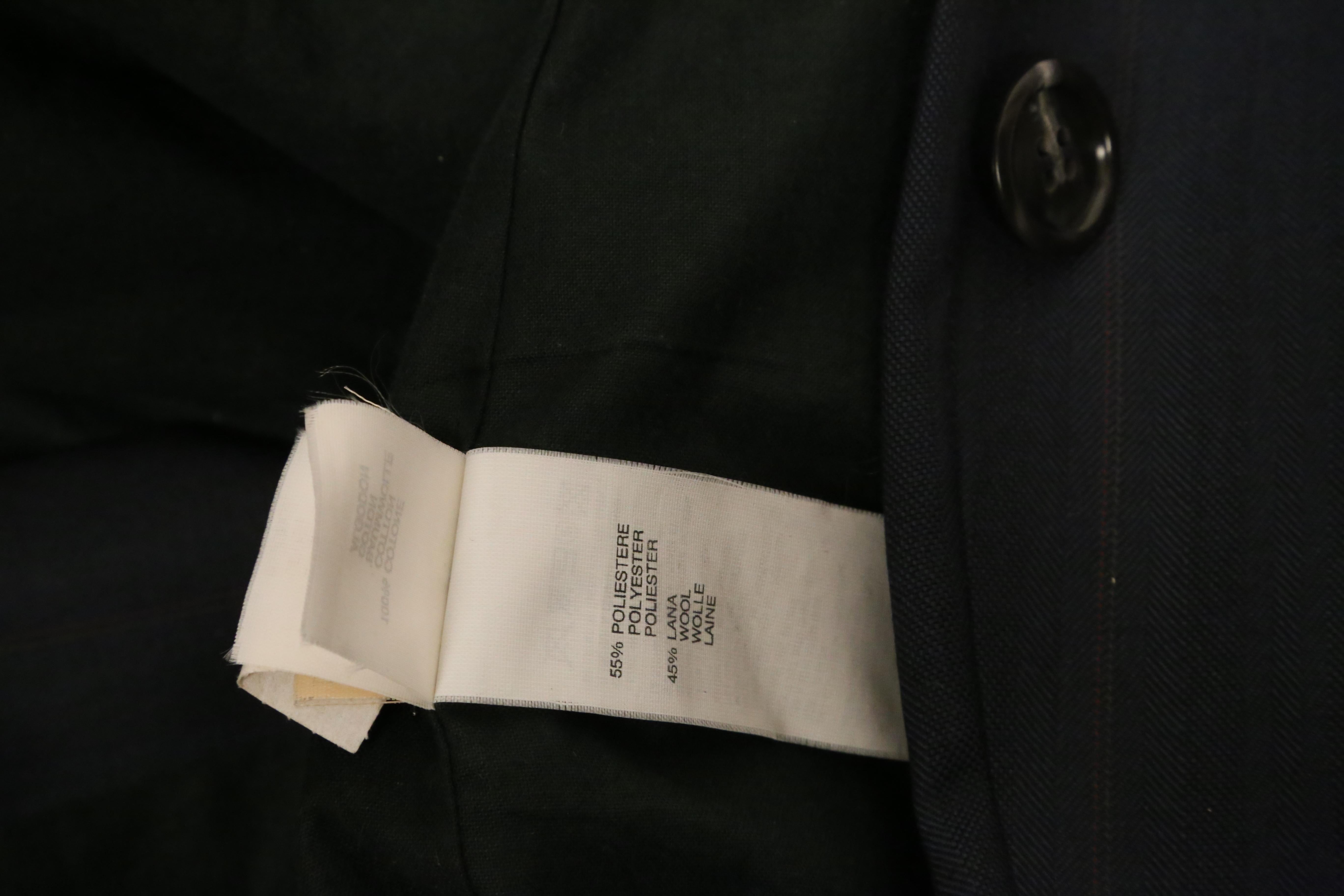 1990 MARTIN MARGIELA Veste blazer à manches cigarette Deni Cler en vente 11