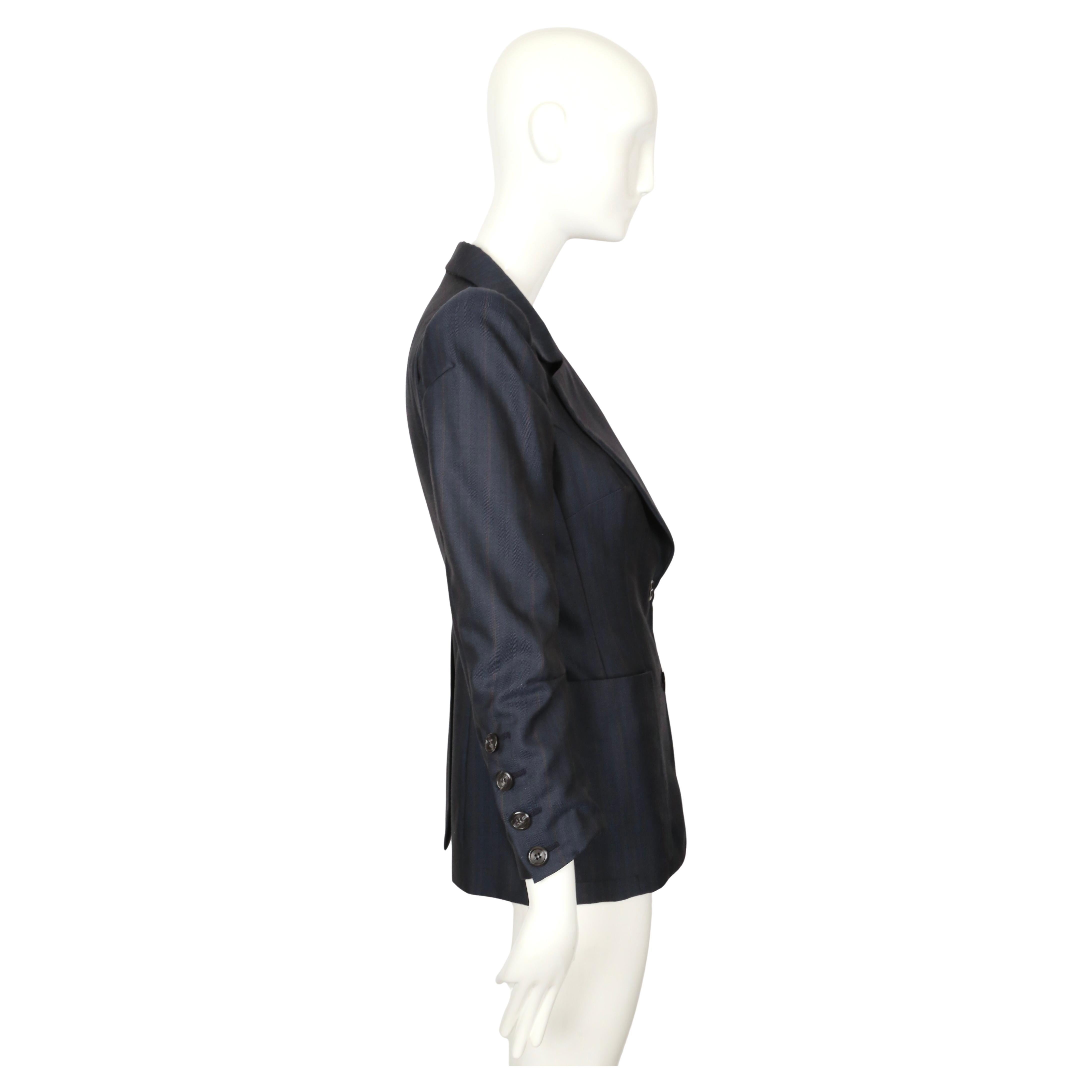1990 MARTIN MARGIELA Veste blazer à manches cigarette Deni Cler Bon état - En vente à San Fransisco, CA