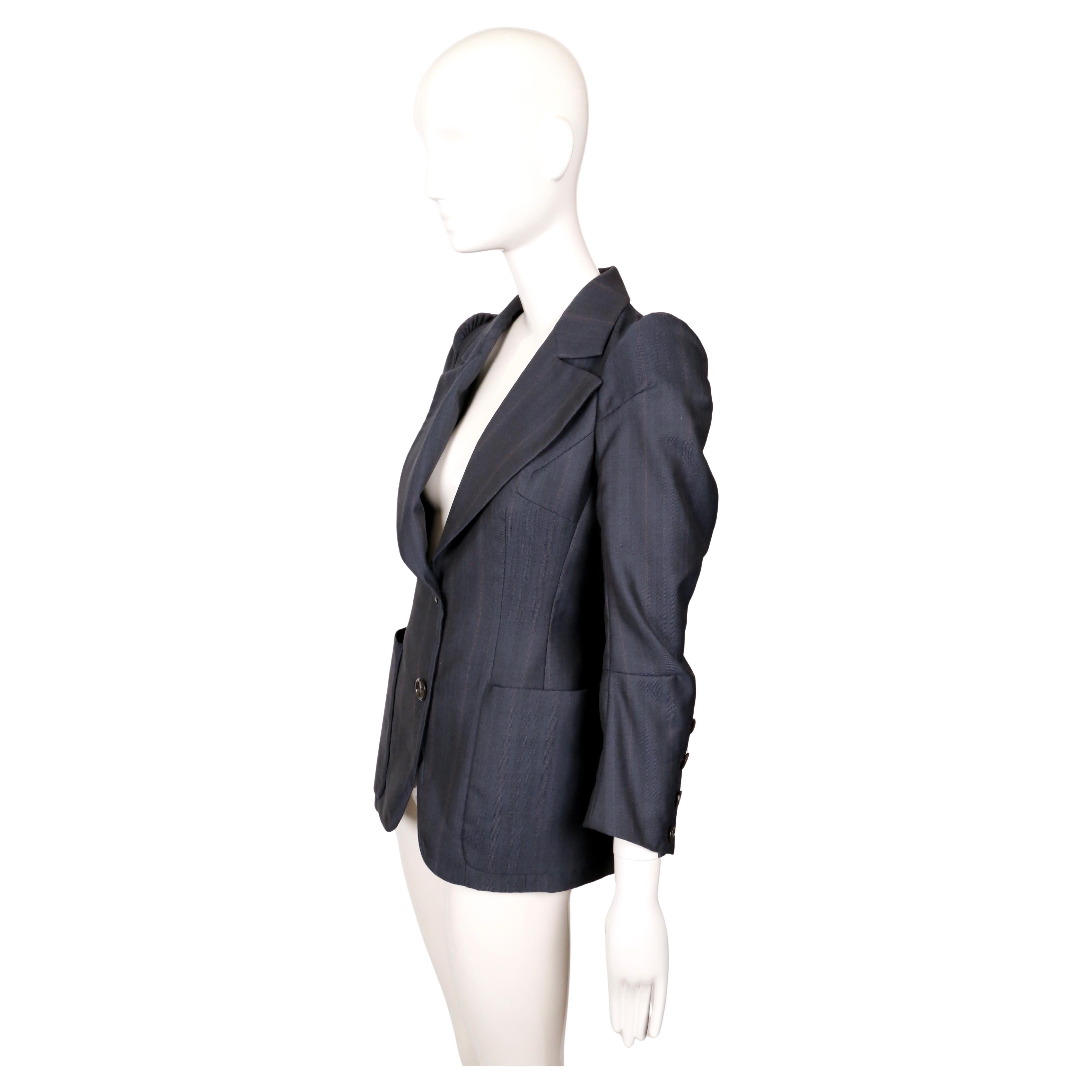 1990 MARTIN MARGIELA Veste blazer à manches cigarette Deni Cler en vente 1
