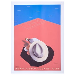 1990 Monte Carlo Country Club - Razzia Original Vintage Poster