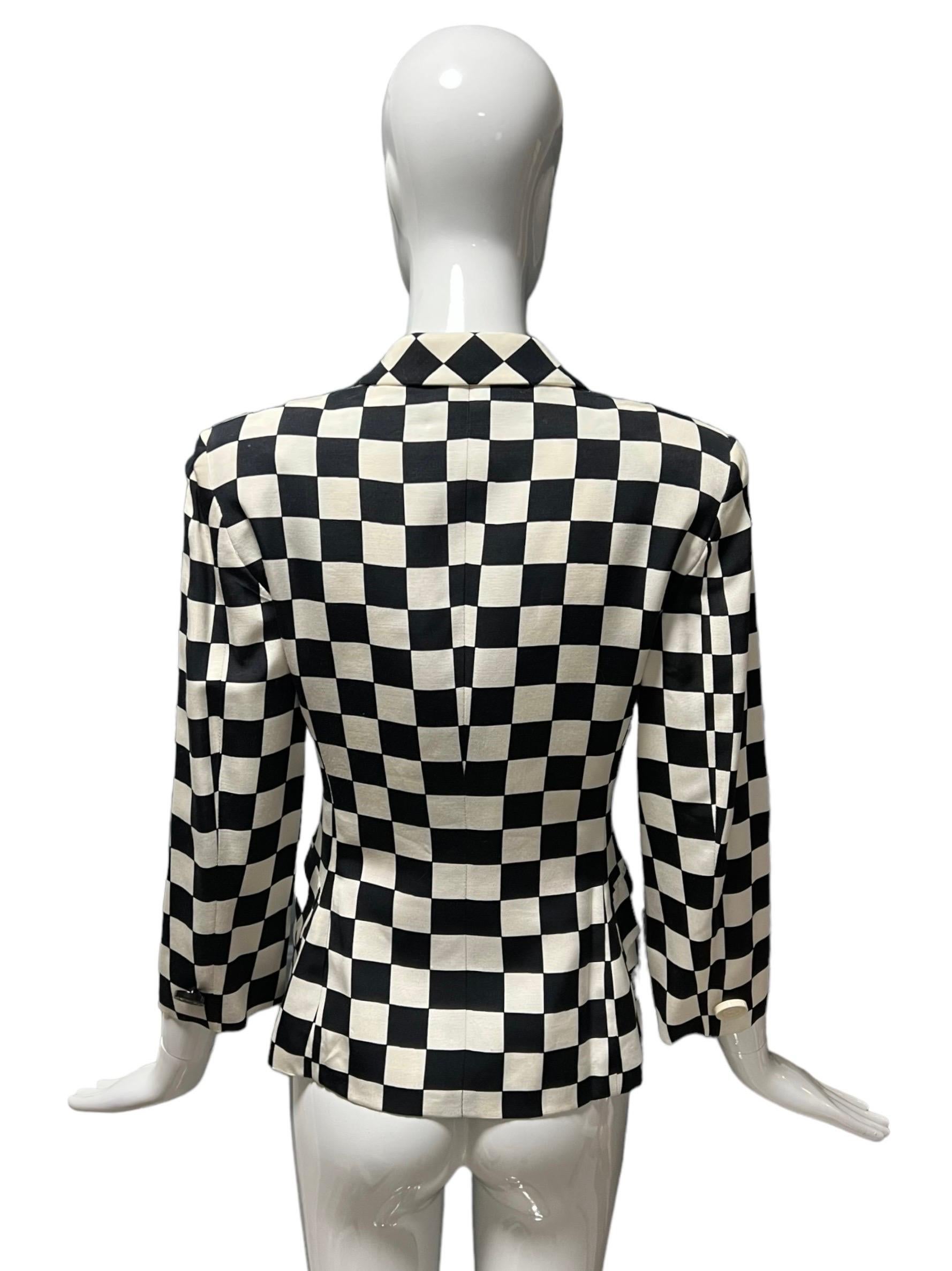 Blazer vintage Moschino 1990 en vente 1