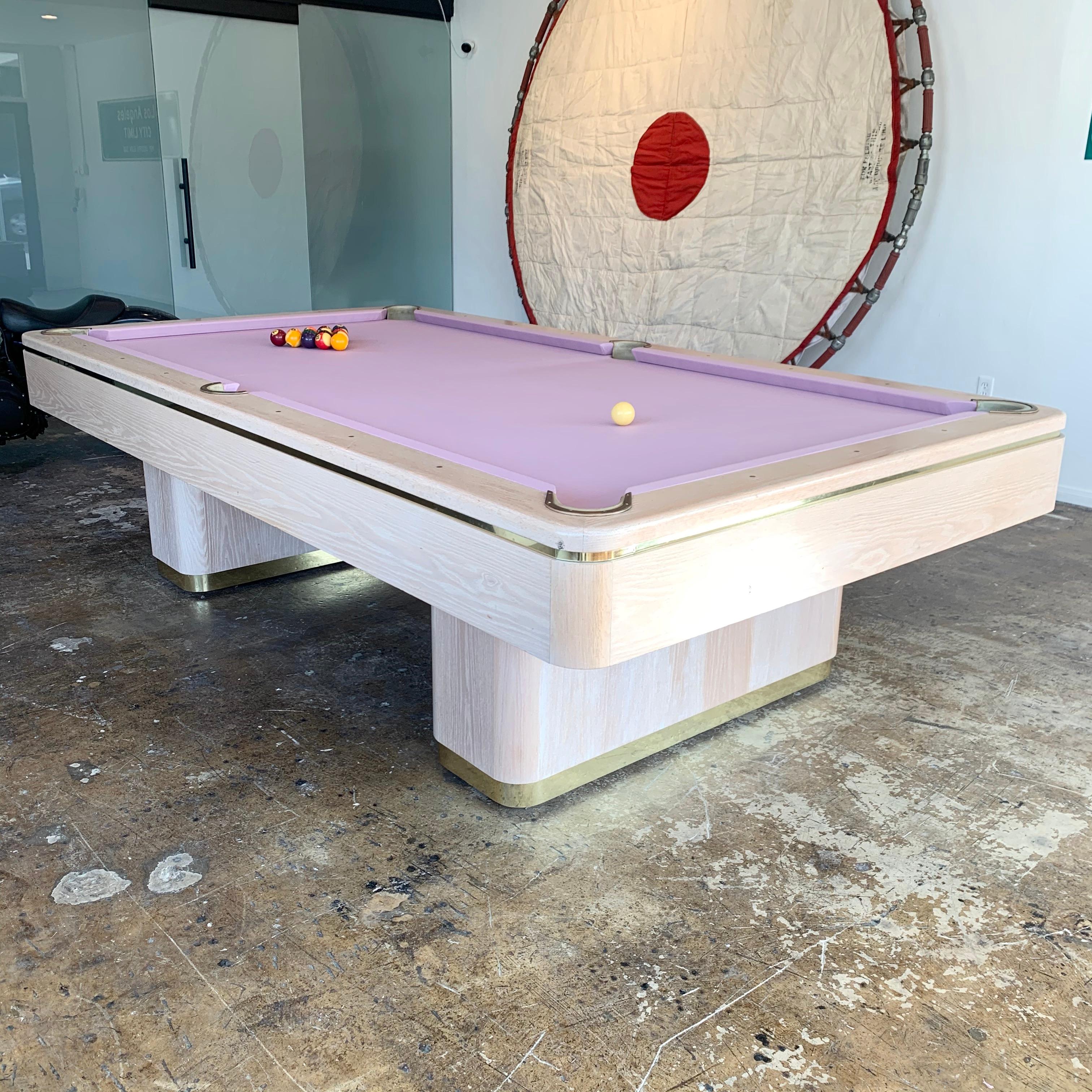 pink pool tables