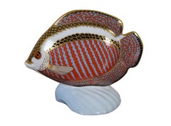 1990 Royal Crown Derby Imari 1st Edition Gourami Fish Figurine Paperweight