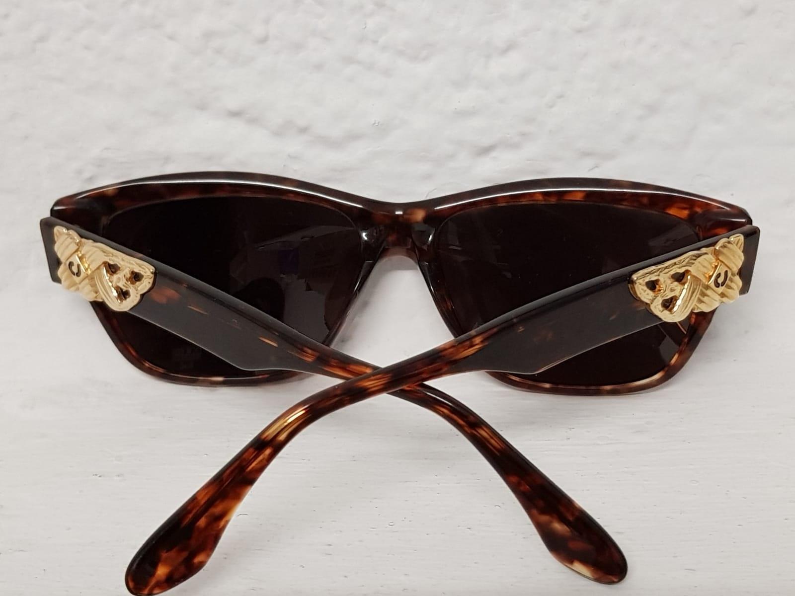 Brown 1990´s Charles Jourdan Sunglasses 9314_307 For Sale