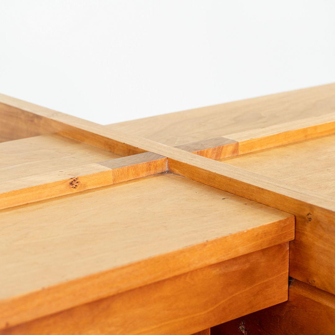1990 Thomas Moser Library Desk in legno massiccio di ciliegio 72x48 in 2x Disponibile in vendita 1