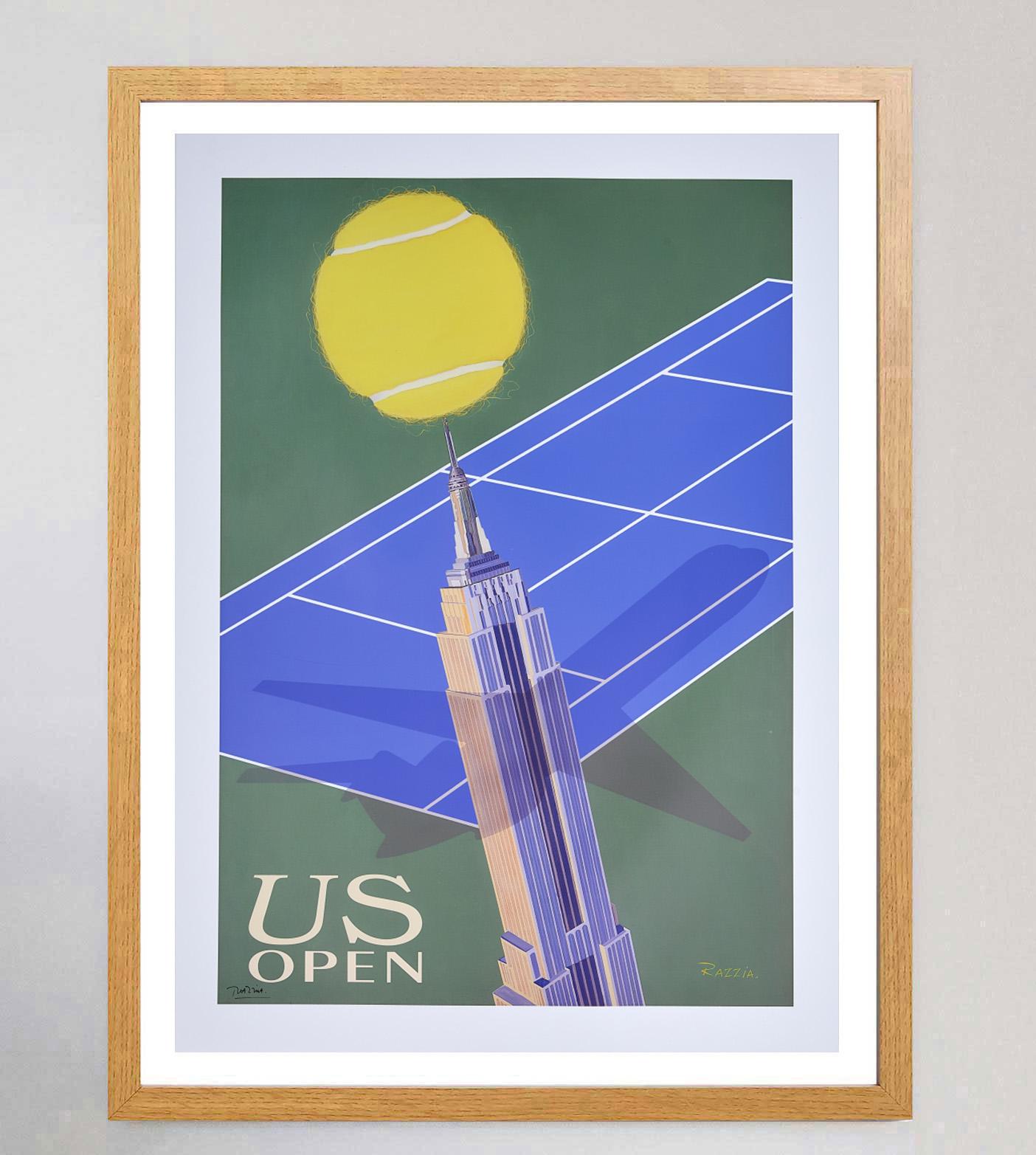 1990 US Open - Razzia Original Vintage Poster (Französisch) im Angebot