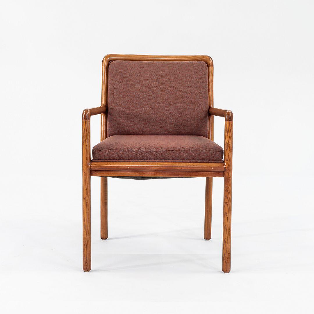 1990 Ward Bennett for Brickel Associates Cherry Finished Ash Side/Dining Chair en vente 3