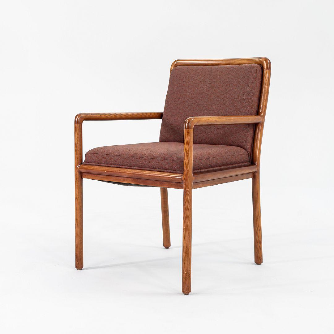 1990 Ward Bennett for Brickel Associates Cherry Finished Ash Side/Dining Chair en vente 4