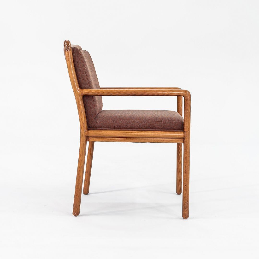 Américain 1990 Ward Bennett for Brickel Associates Cherry Finished Ash Side/Dining Chair en vente