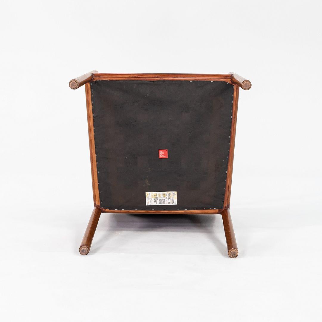 1990 Ward Bennett for Brickel Associates Cherry Finished Ash Side/Dining Chair Bon état - En vente à Philadelphia, PA