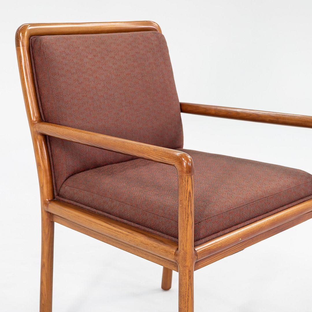 Fin du 20e siècle 1990 Ward Bennett for Brickel Associates Cherry Finished Ash Side/Dining Chair en vente