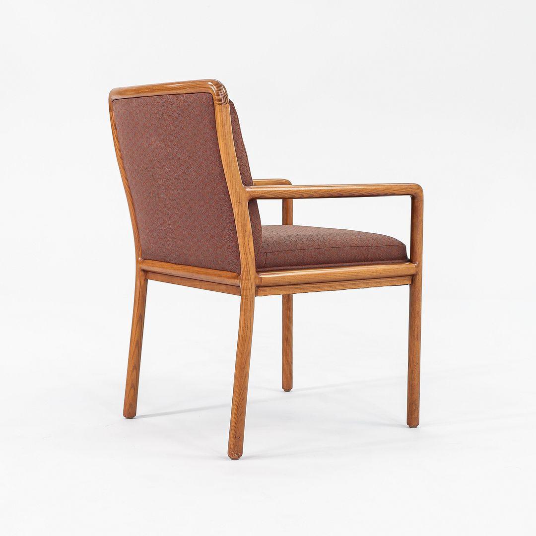 Frêne 1990 Ward Bennett for Brickel Associates Cherry Finished Ash Side/Dining Chair en vente
