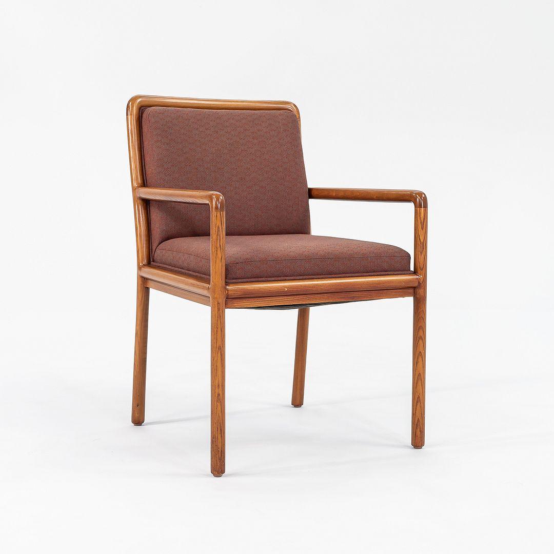 1990 Ward Bennett for Brickel Associates Cherry Finished Ash Side/Dining Chair en vente 1
