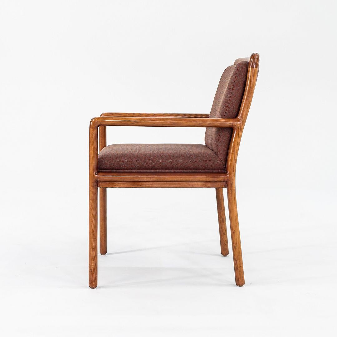 1990 Ward Bennett for Brickel Associates Cherry Finished Ash Side/Dining Chair en vente 2