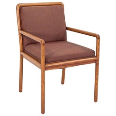 1990 Ward Bennett for Brickel Associates Cherry Finished Ash Side/Dining Chair