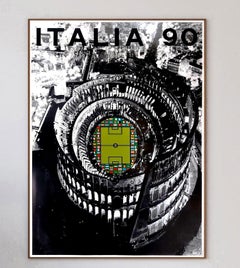 1990 World Cup Italia '90 Original Vintage Poster