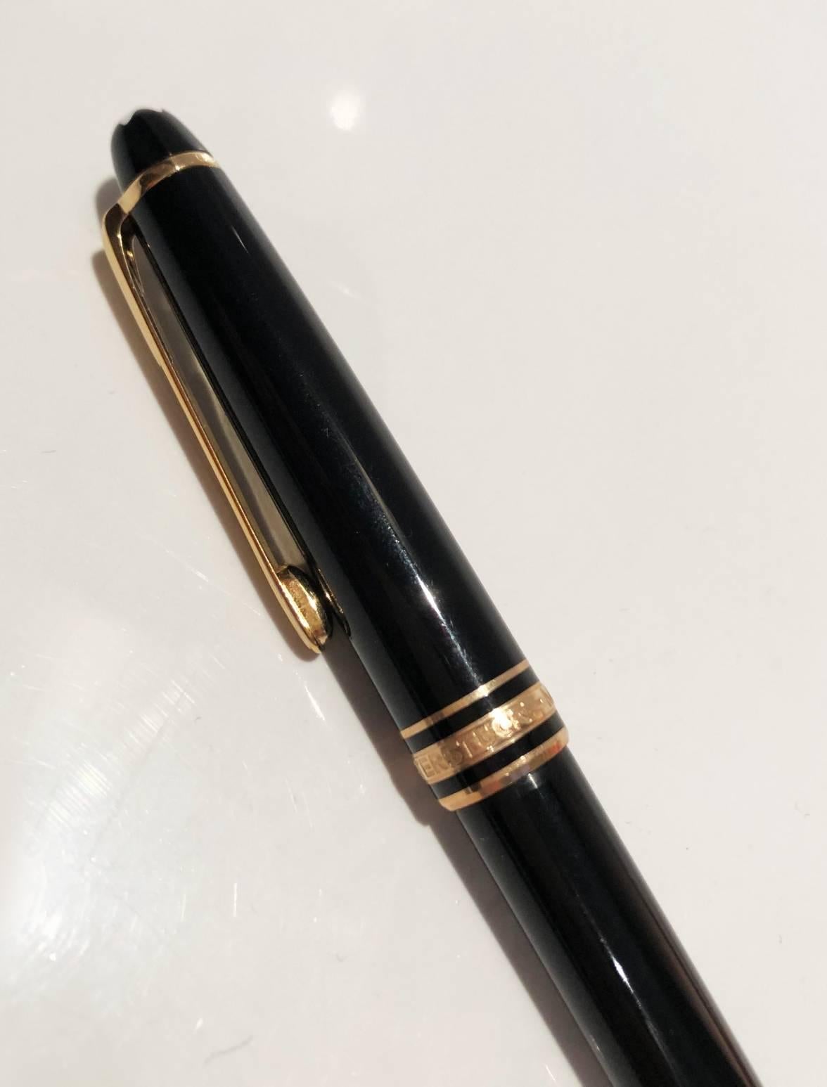 1990s / 2000s Meisterstück Gold-Coated Classique Mechanical Pencil In Good Condition In London, GB