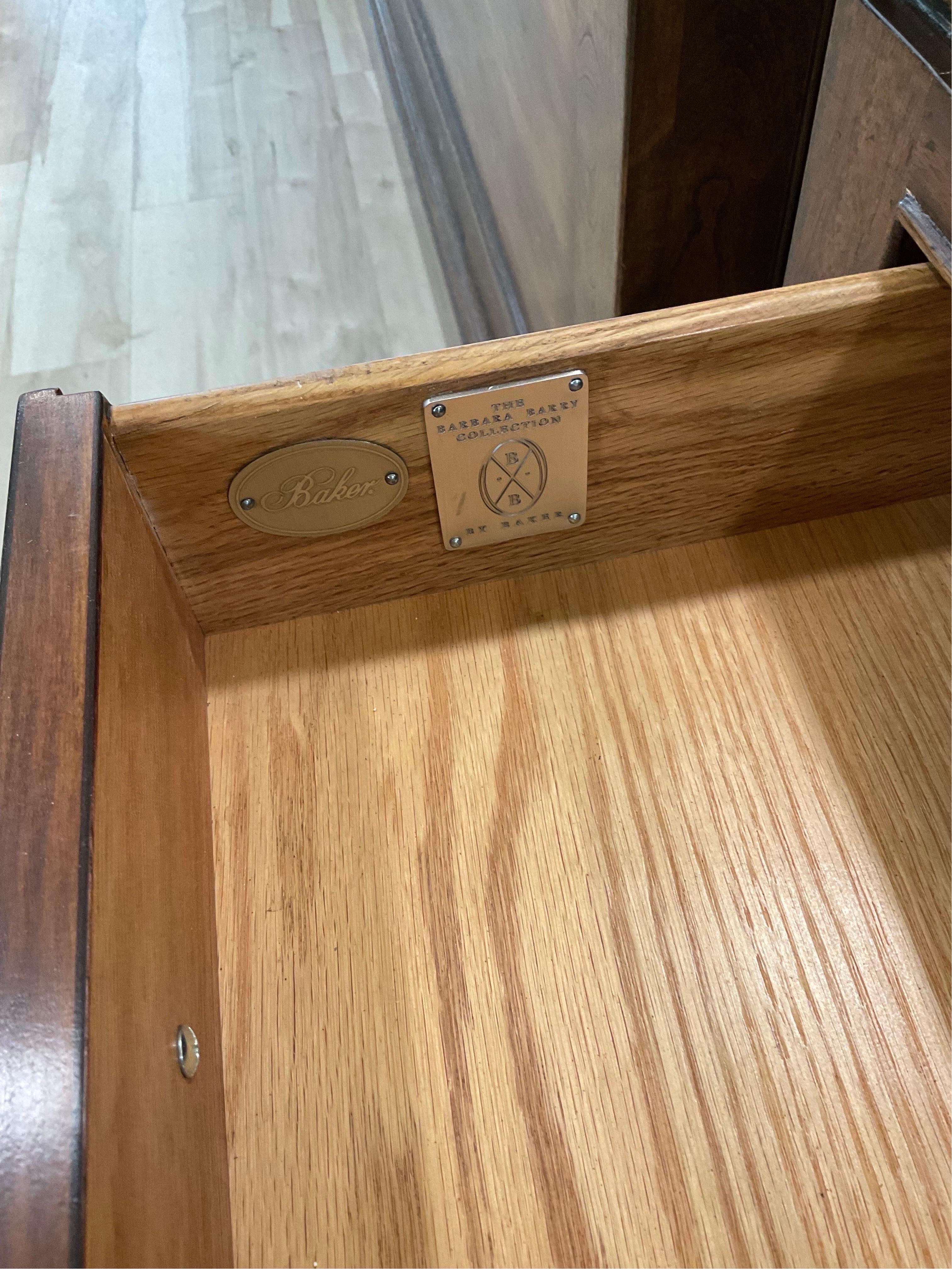 1990s 3-Drawer Chests From Barbara Barry for Baker Furniture - a Pair 7