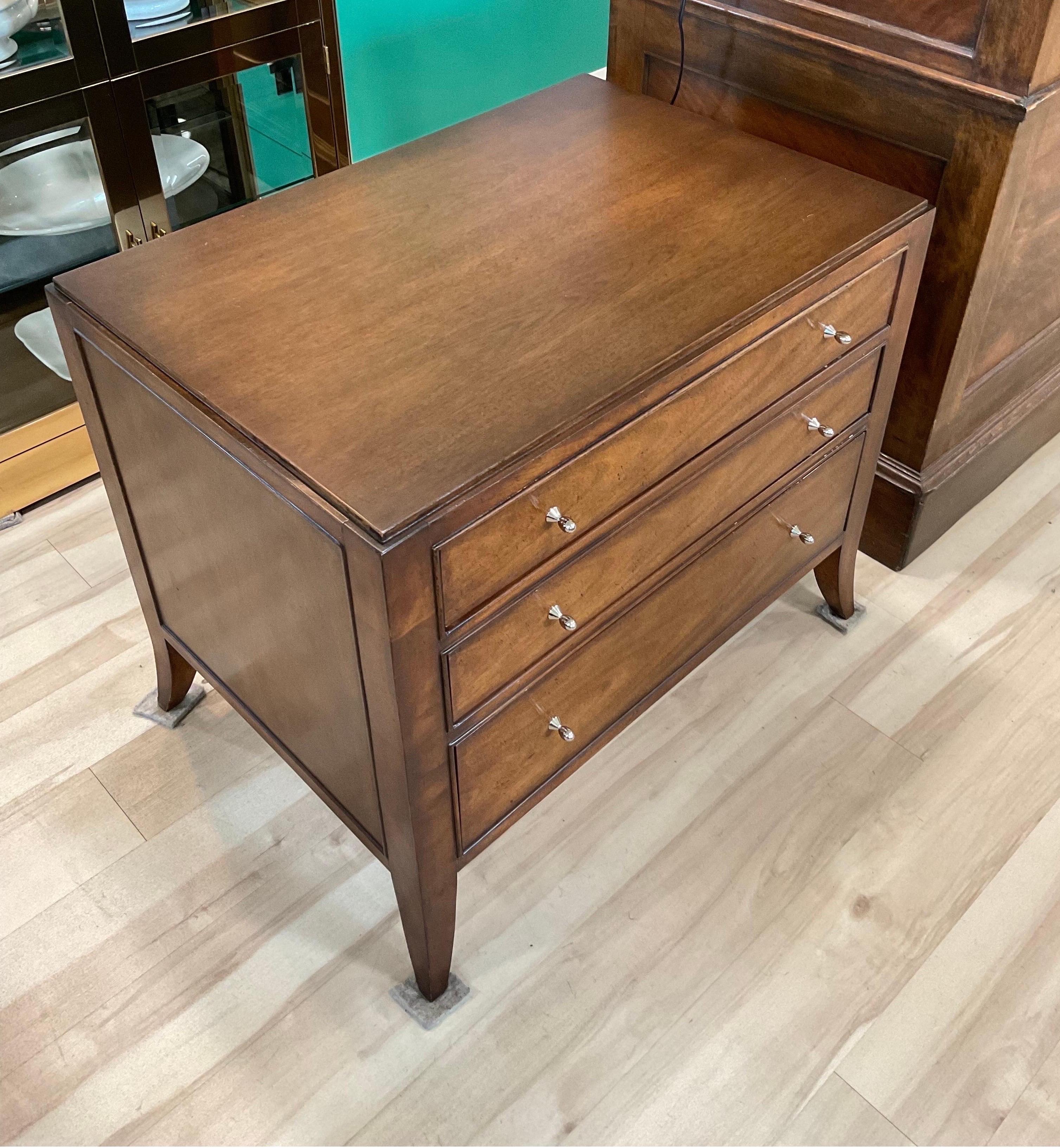 1990s 3-Drawer Chests From Barbara Barry for Baker Furniture - a Pair 2