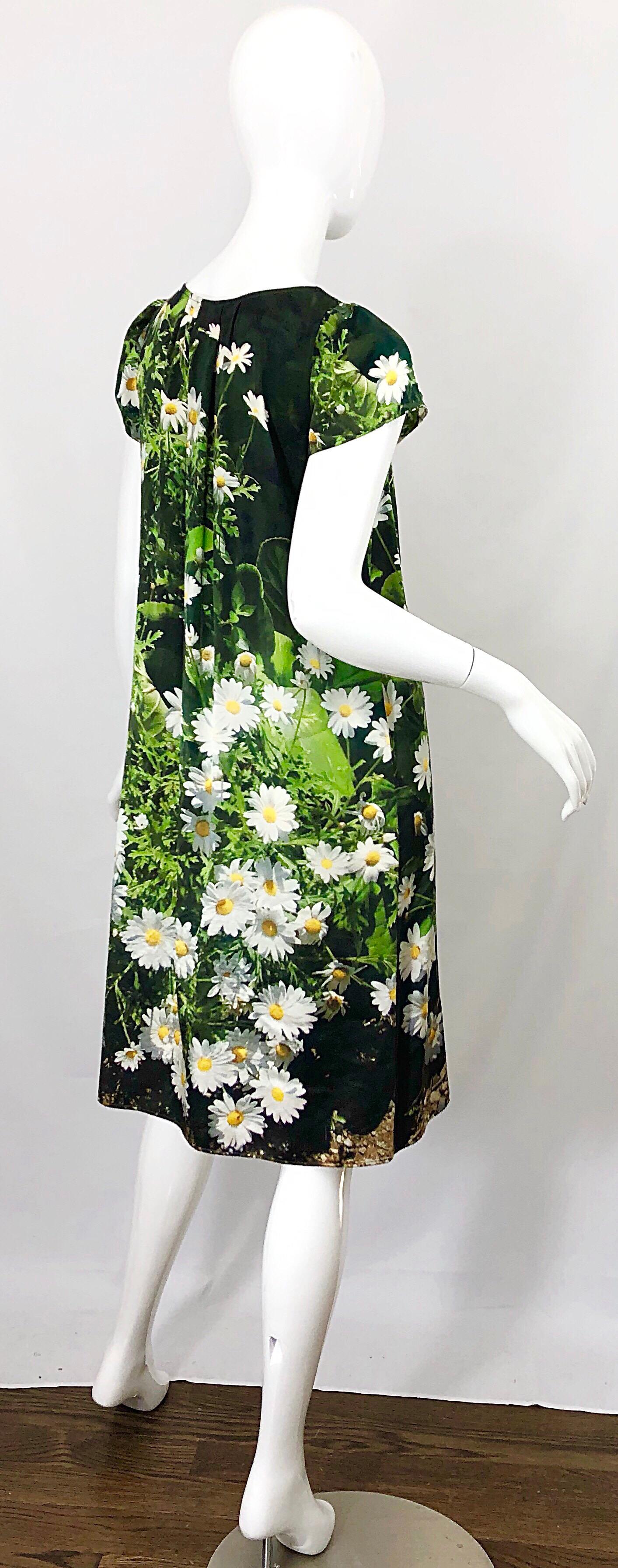 daisy silk empire dress