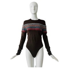 1990 - Alaia - Body en maille